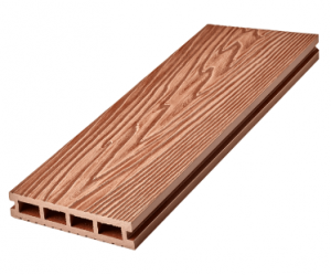 Террасная доска из ДПК Dortmax VELVET MODERN 3D Терракот