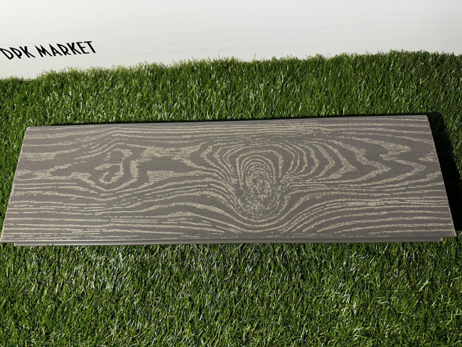 Террасная доска из ДПК Savewood Fagus тангенциальный распил пепельный Террасная доска из ДПК Savewood Fagus тангенциальный распил пепельный